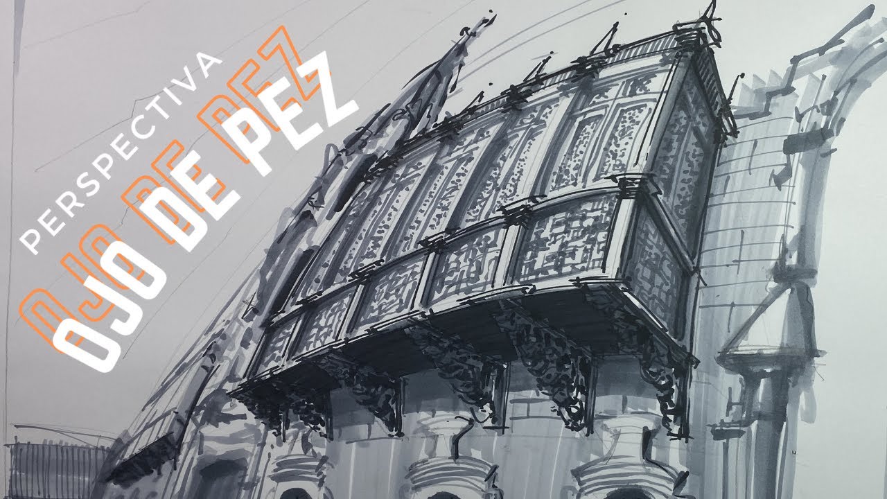 Aprende cómo hacer una perspectiva ESFERICA - MUY FACIL