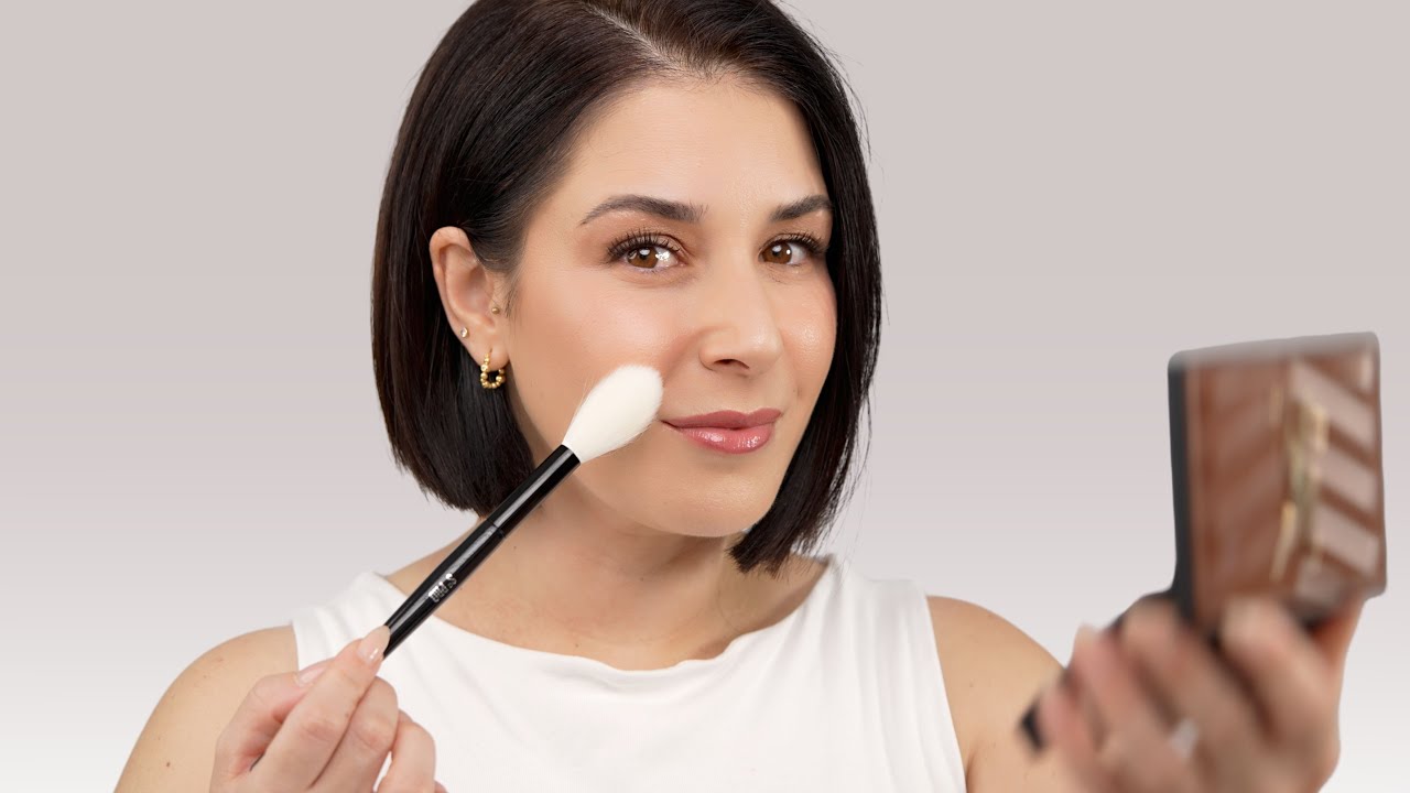 Maquíllate conmigo para un día de grabación | Rutina sencilla y natural