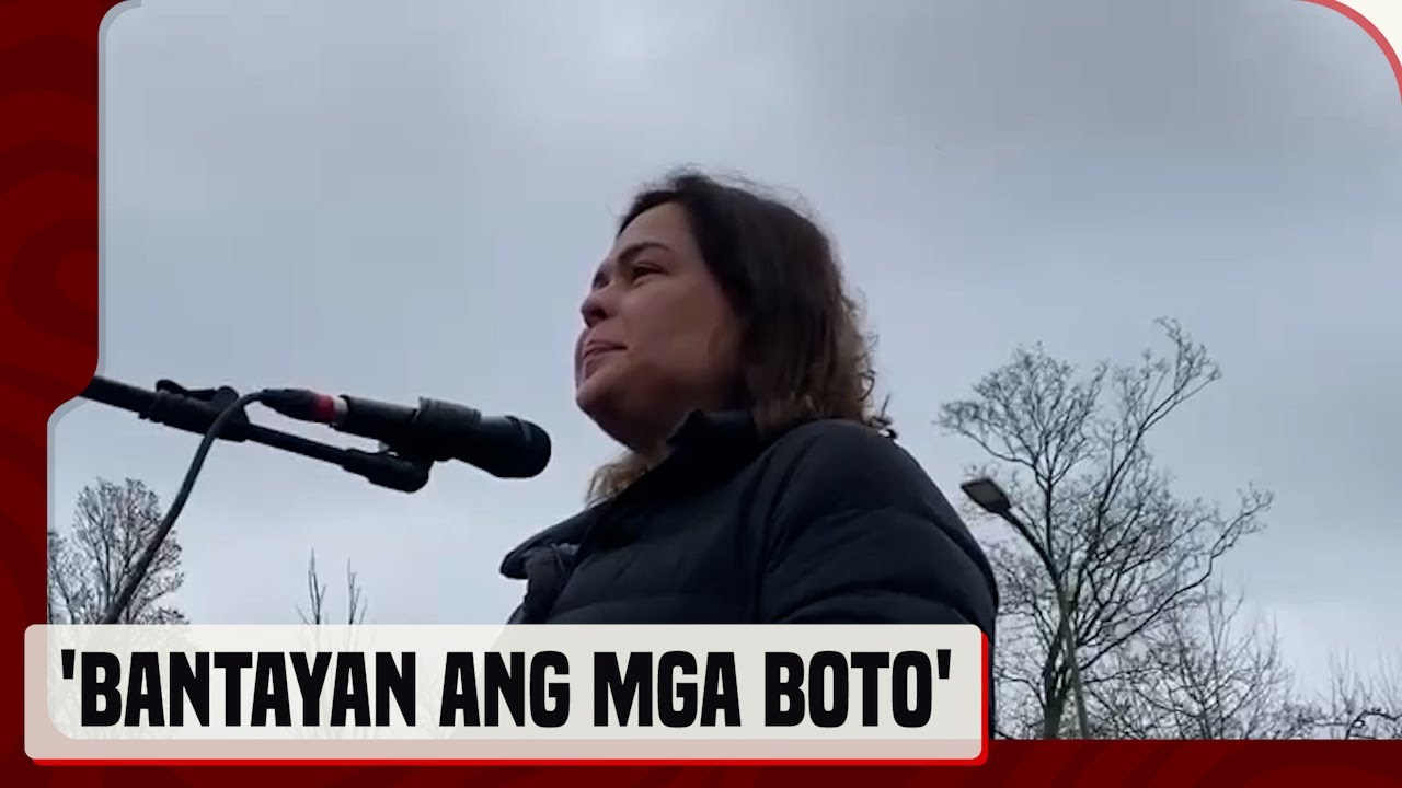 Mensahe ni dating pangulong Rodrigo Duterte mula sa ICC, ibinahagi ni VP Sara Duterte