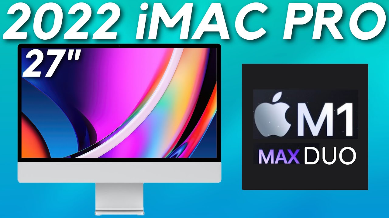 iMac Pro 2022 года &mdash; ПОДРОБНОСТИ M1 MAX DUO!