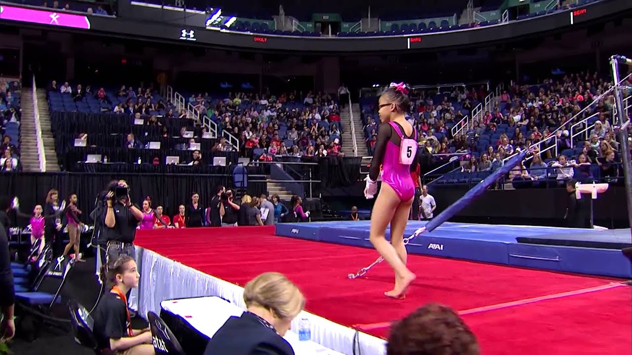 Morgan Hurd - Uneven Bars - 2014 Nastia Liukin Cup