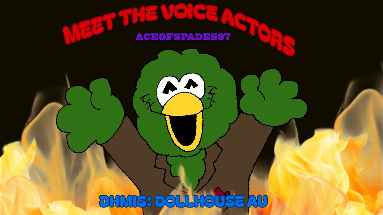 Meet the Voice Actors: DHMIS - Dollhouse AU #dhmis #donthugmeimscared #animation #voiceacting 