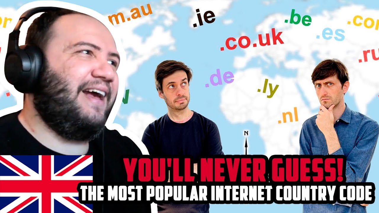 🇬🇧 You'll never guess the most popular internet country code | TEACHER PAUL REACTS