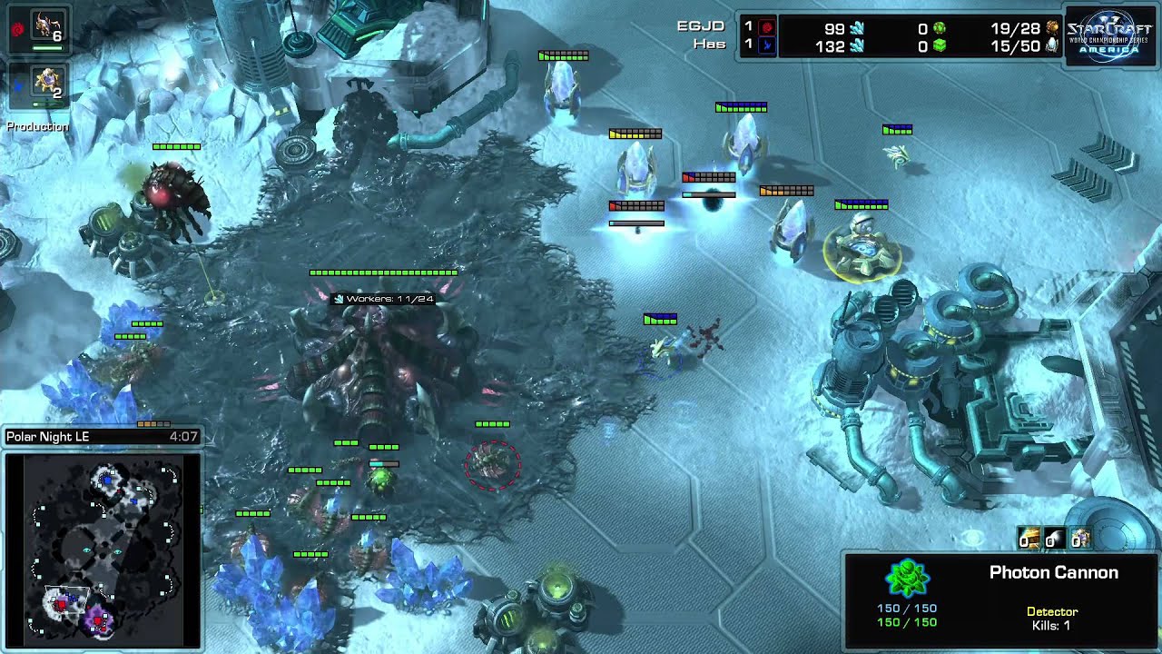 WCS America 2014 Ro32 Group D M4 Has vs Jaedong Game 3