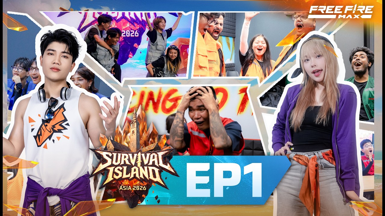 Survival Island Asia 2026 | Episode 1 | Free Fire MAX