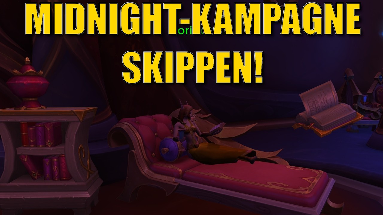 Die Option ist versteckt: So skippt ihr mit Twinks die KAMPAGNE von Midnight!
