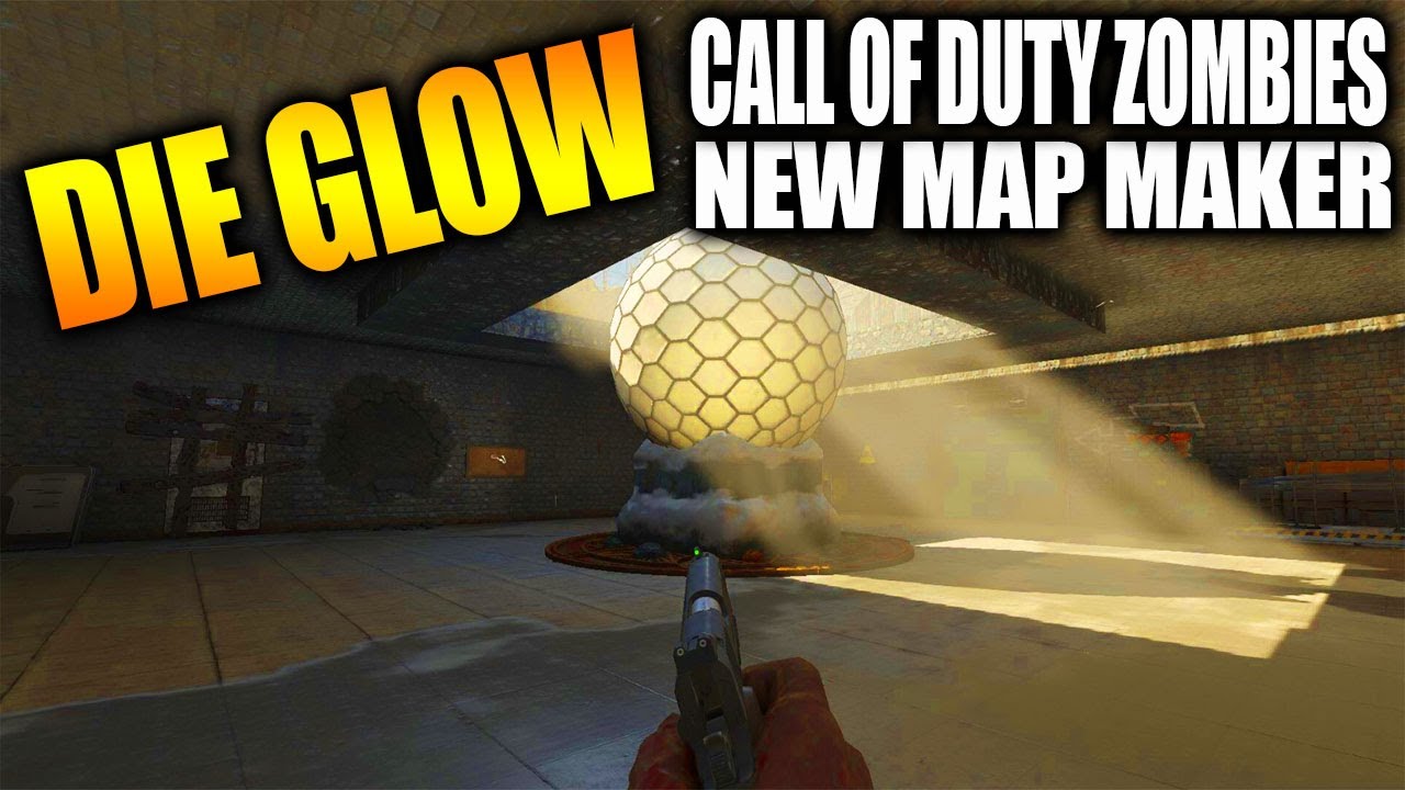 Great Zombie Map for a New Map Maker | Die Glow (Call of Duty Zombies)