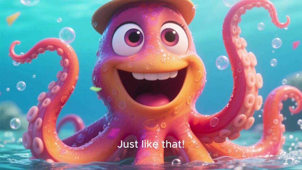 Giggling Squids like Numbers