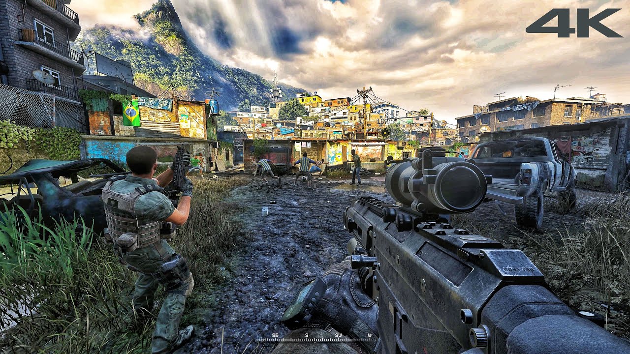 Takedown : Call of Duty Modern Warfare 2 Remastered UHD [ 4K 60FPS ] Gameplay