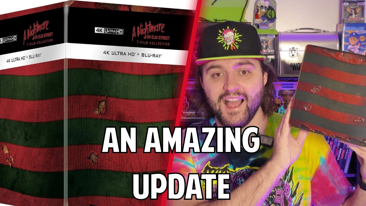 A GIGANTIC Update On The Nightmare On Elm Street 4K Box Set