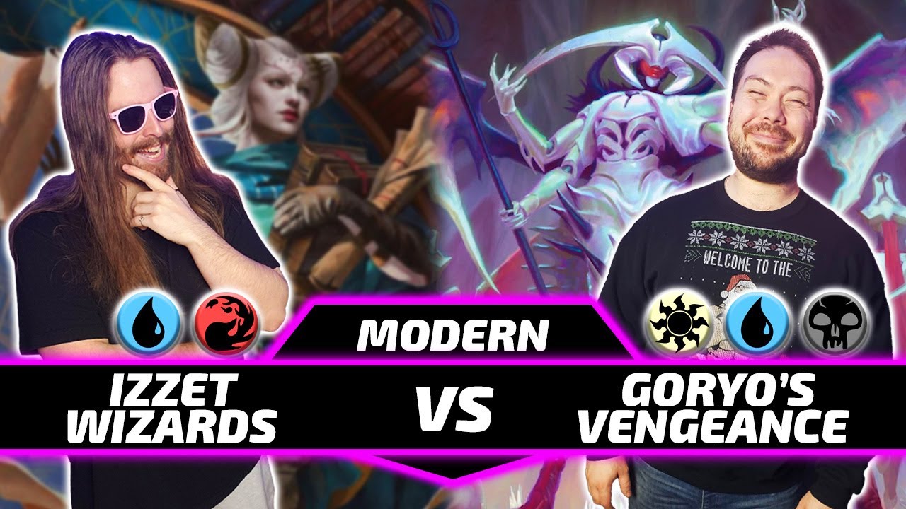 Goryo's Vengeance vs Izzet Wizards [Paper Modern MtG Gameplay] 2024
