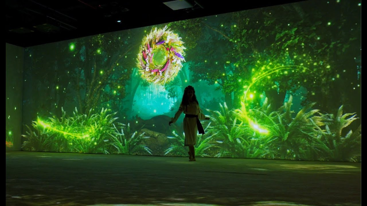Interactive dance show