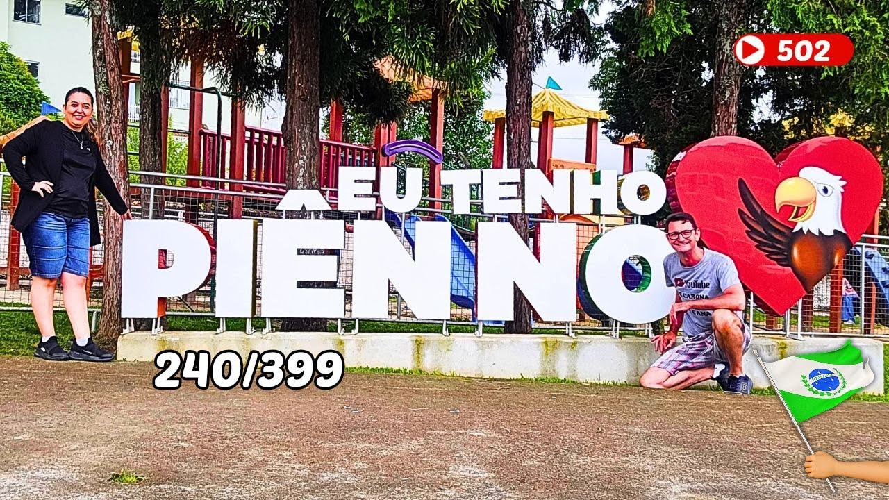 PIÊN PR  240/399 Conhecendo o Paraná, na cidade de Piên pr