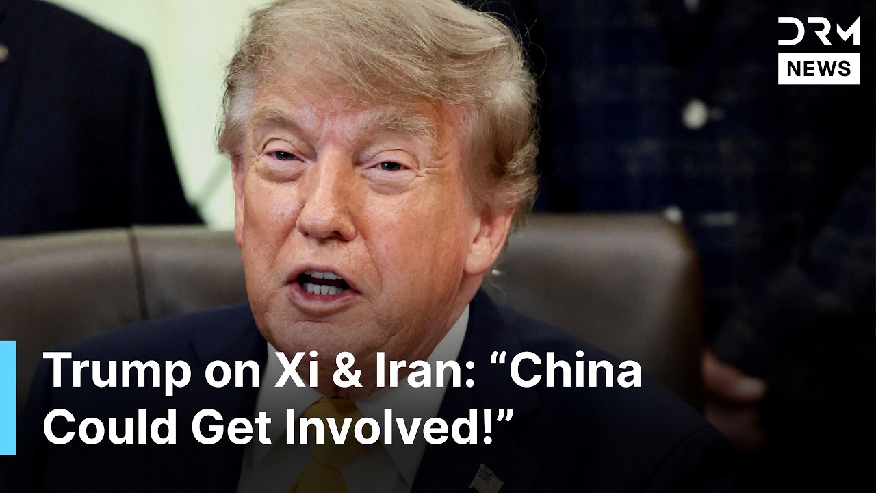Trump Answers Questions on Xi&rsquo;s State Dinner and China&rsquo;s Role in Supporting Iran | DRM News | AC1Z