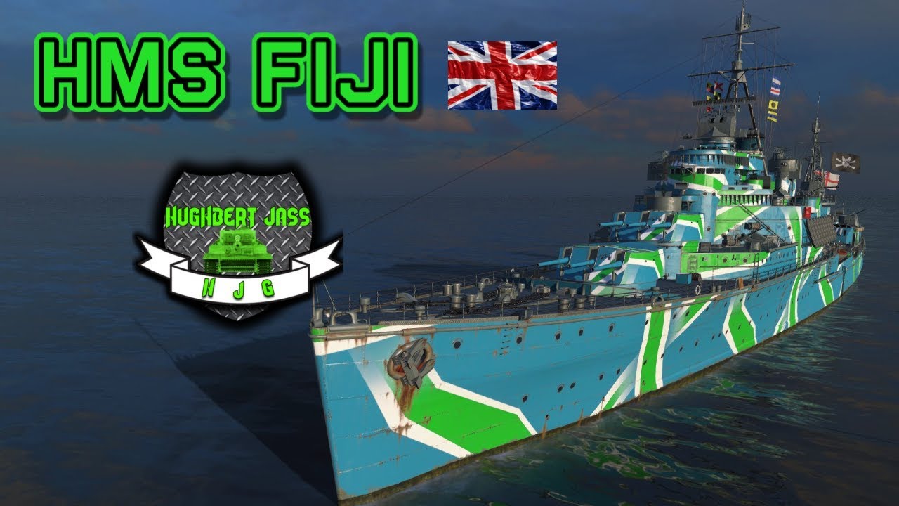 World of Warships - HMS Fiji Review - Like and Subscribe Compadres!