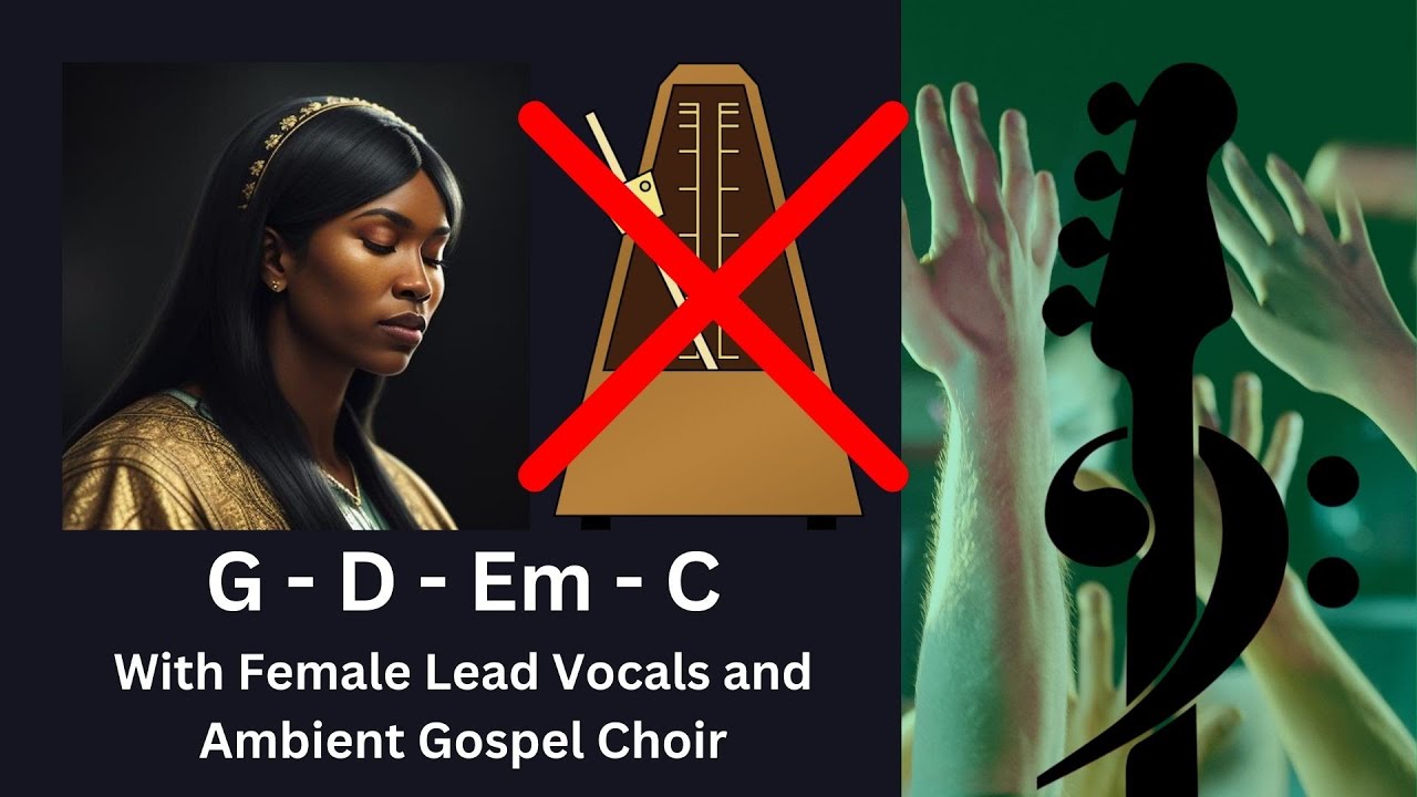 Gospel Fusion | Bass Backing Track - No Bass