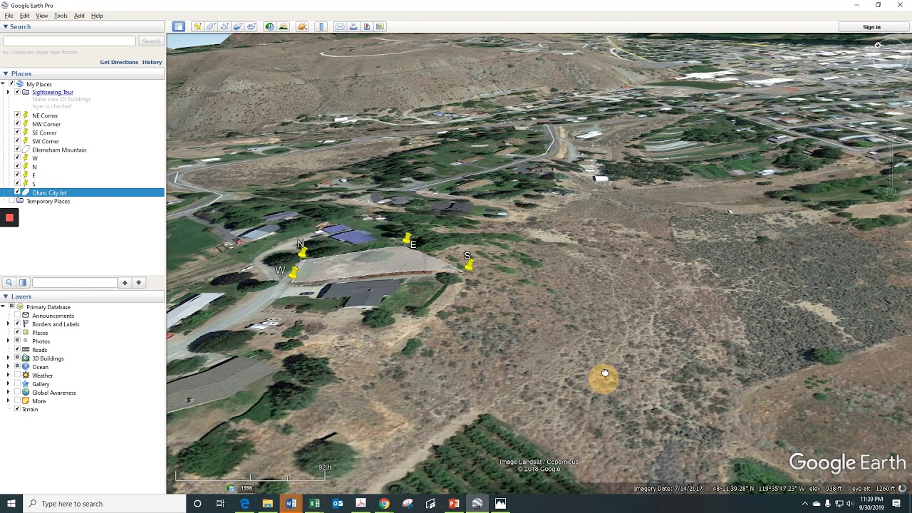 .29 acre Homesite, Okanogan City, river, city, mountain views - $250/mo