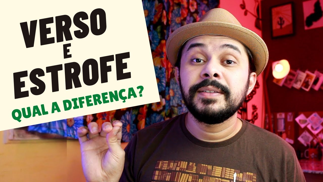 As PARTES de um POEMA / VERSO e ESTROFE / quais são os elementos do poema?