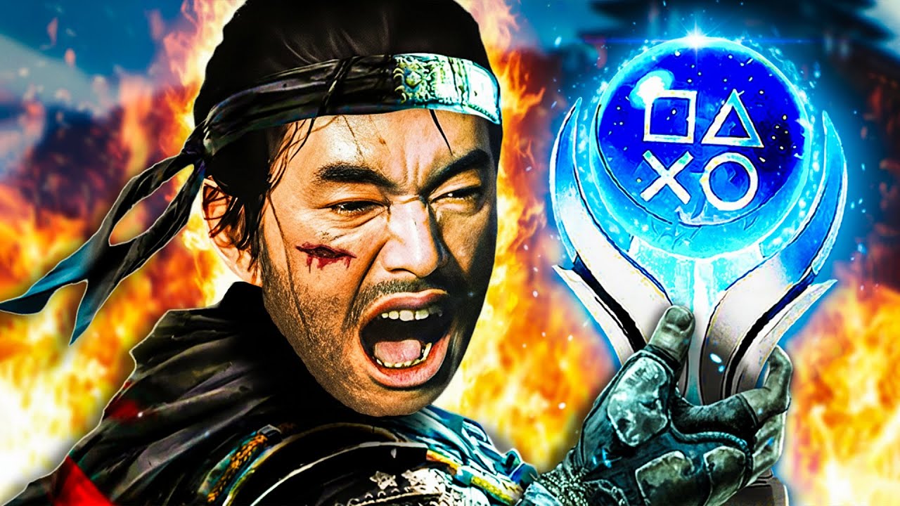 Платина Ghost of Tsushima — это ДИКАЯ