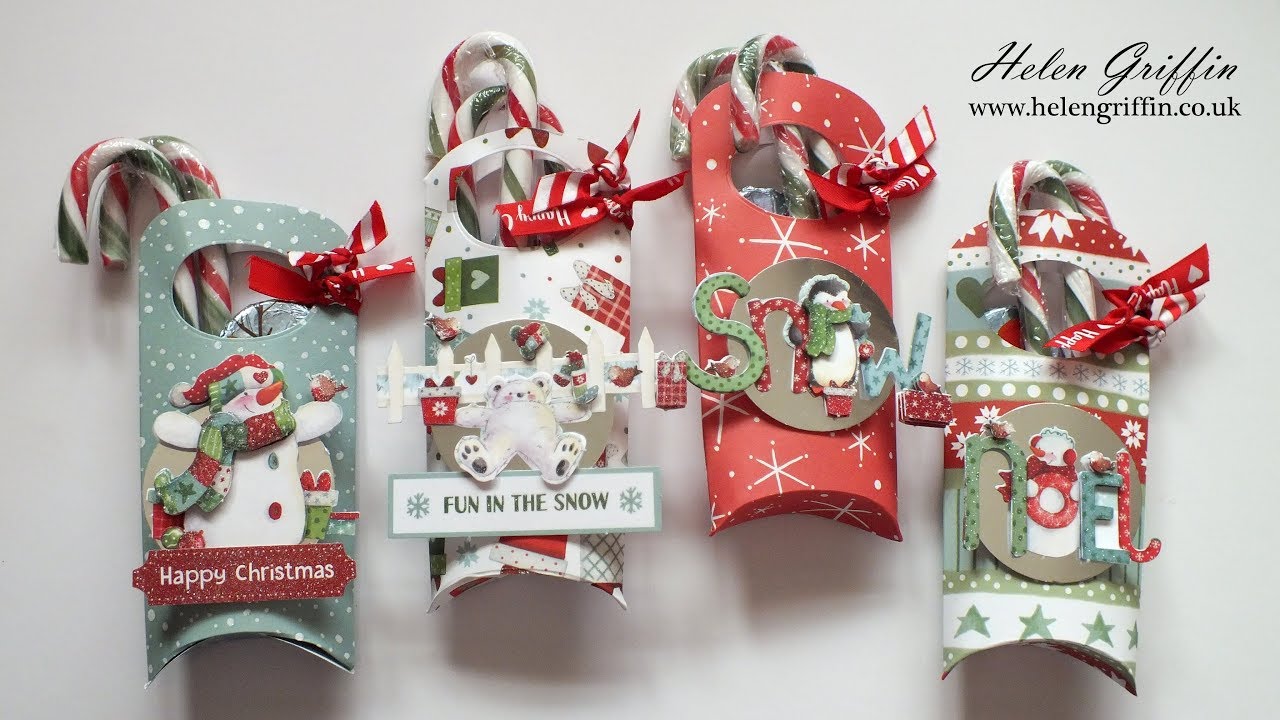 4th Day of Christmas 2017 | Pillow Pocket Treat Pouches For Candy Canes