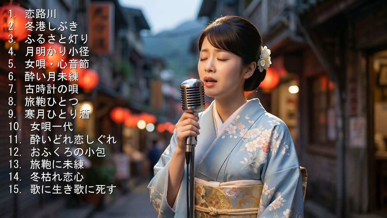 🎵日本演歌 の名曲 メドレー🎵70代・80代が選ぶ名曲ベスト💖