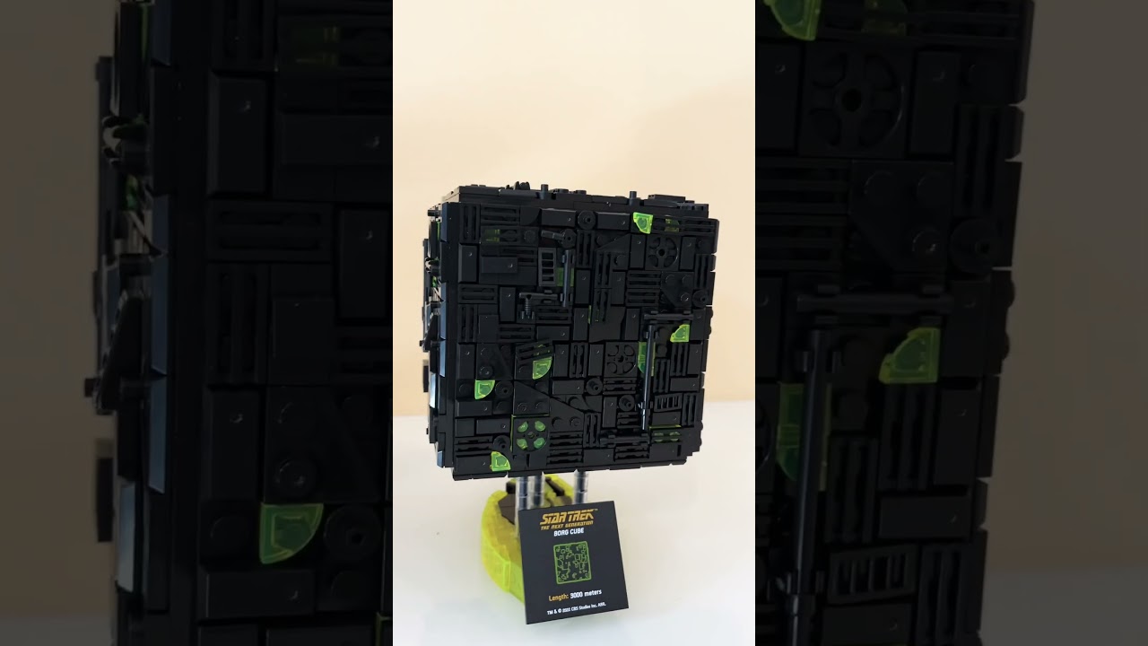 Star Trek Enterprises und Borg Cube von Bluebrixx im Review 