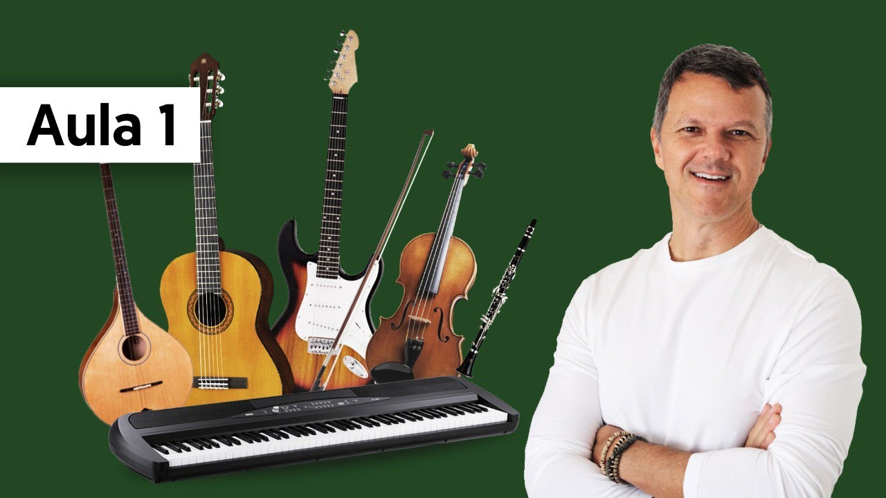Como Ler PARTITURAS FACILMENTE Aula 1 COMPLETA