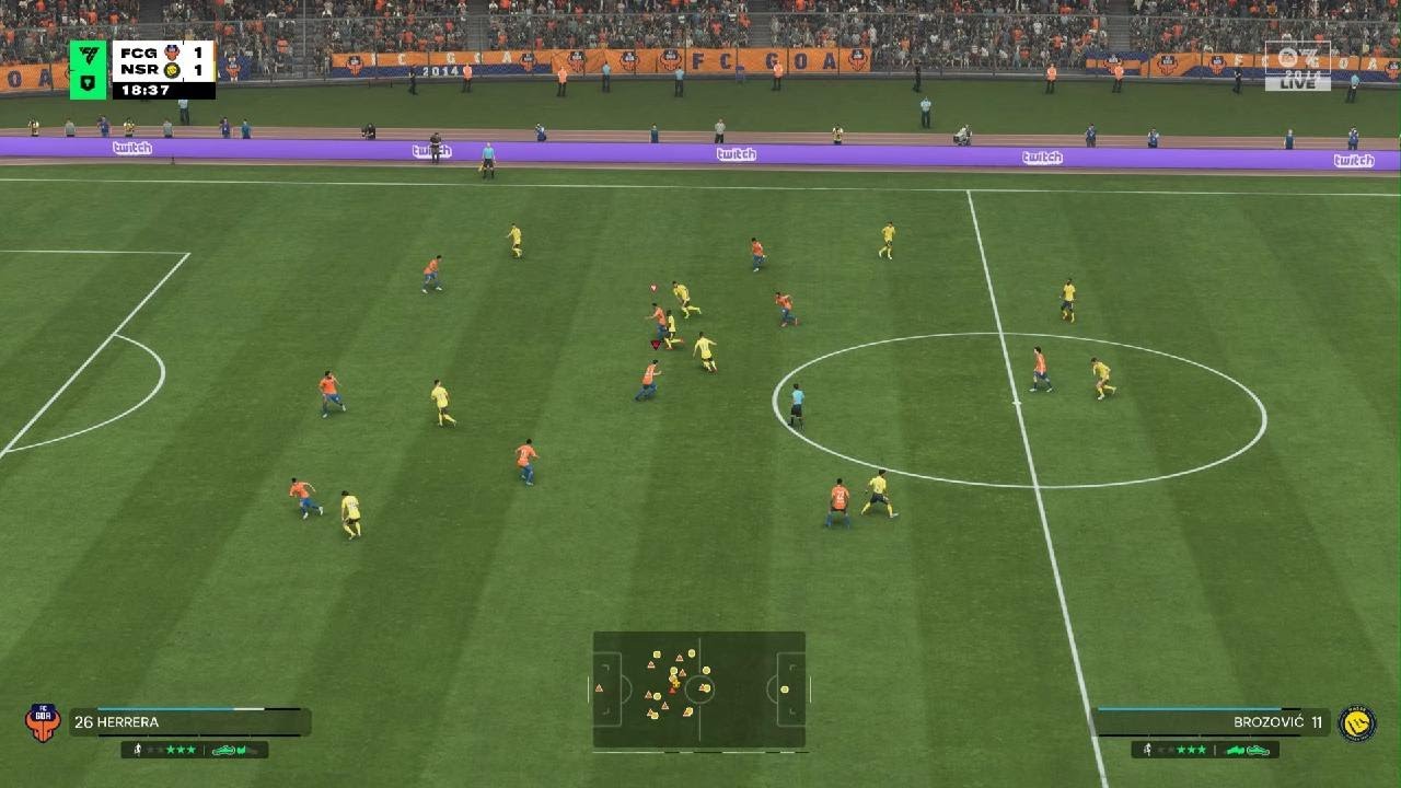 EA SPORTS FC 26 النصر السعودي ضد فريق هندي كانت الأفضل والاميز في المرتدات 