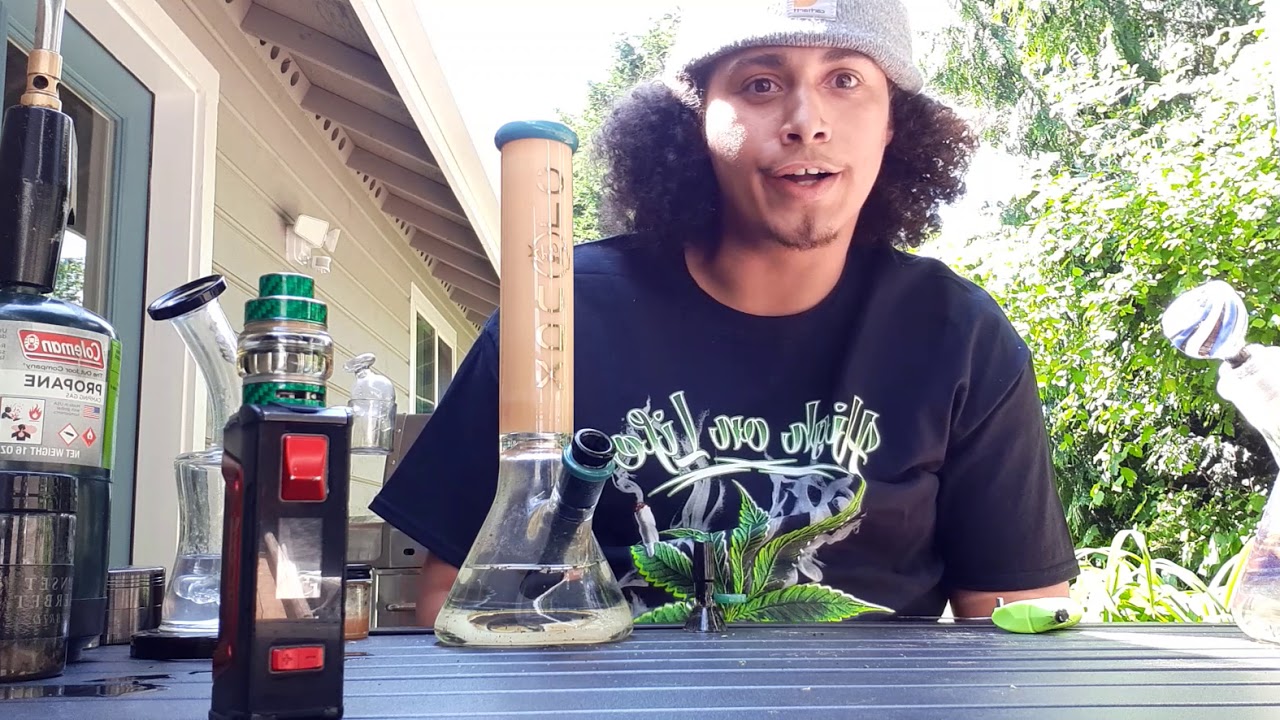 Bong rips and a big dab