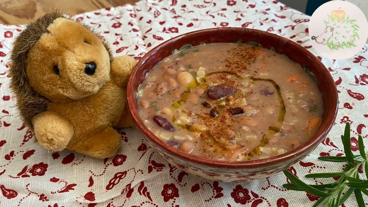 Zuppa di fagioli estiva