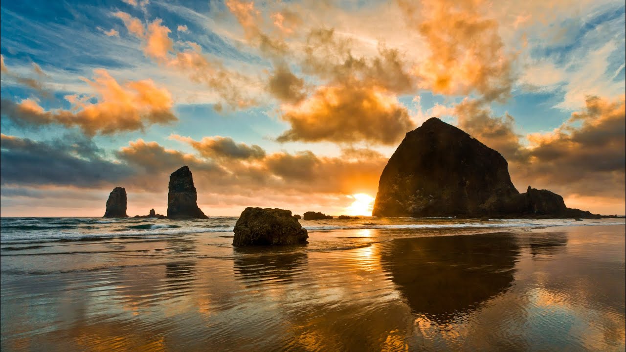 Traveling to Cannon beach, Oregon. 