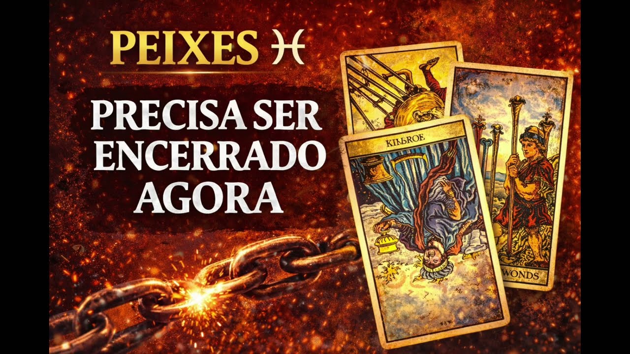 ♓ PEIXES ♓A VERDADE VAI APARECER -ALGO PRECISA TERMINAR AGORA 