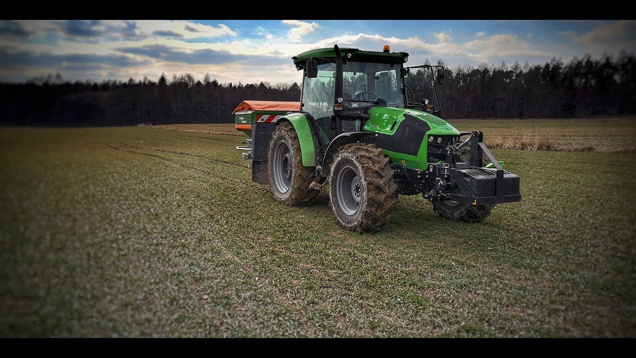 Nawozy 2019 🚜 DEUTZ-FAHR 5115.4G AMAZONE ZA-V 1700 Profis Tronic GPS