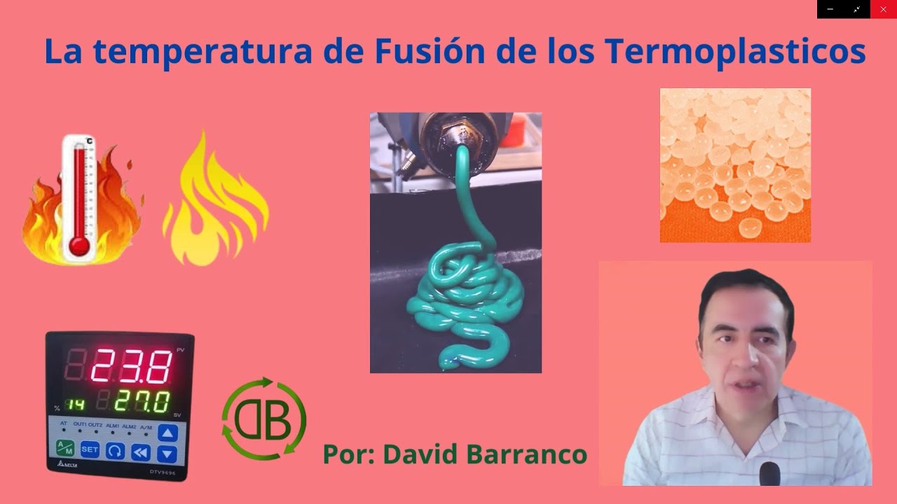 LA TEMPERATURA DE FUSIÓN DE LOS POLIMEROS TERMOPLASTICOS