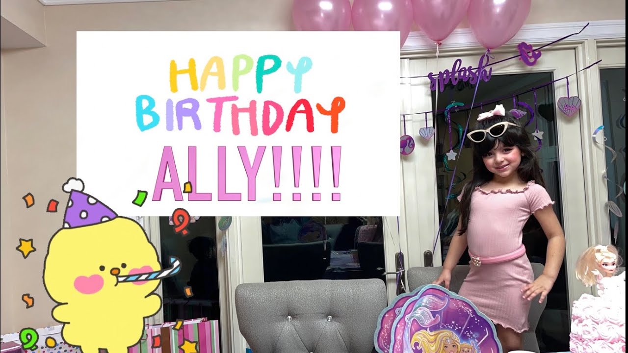 Ally's 5th Birthday!! WE PRANKED HER, GOTCHA! | Christian & Maria