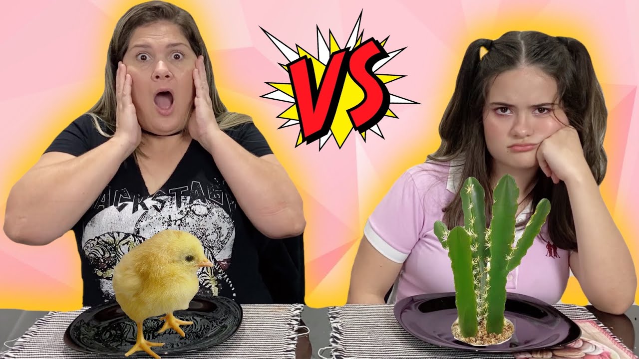 ANIMAL VS PLANTA - FOOD CHALLENGE