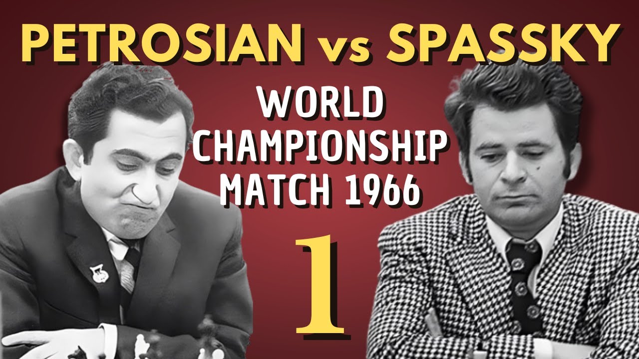 Boris Spassky vs Tigran Petrosian | World Championship Match 1966 | Round 1