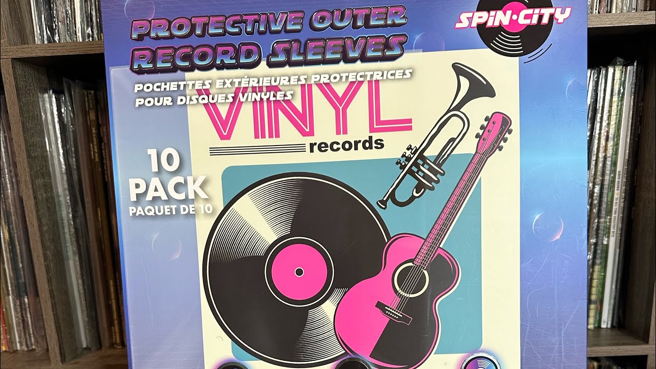 SPIN CITY - Protective Outer Record Sleeves unboxing 