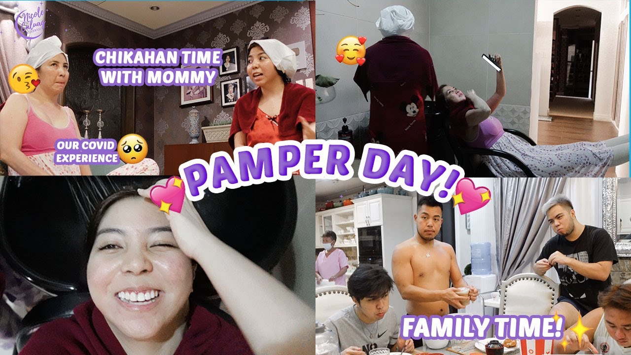 HOW MY MOM GOT COVID  + PAMPER TIME! | Nicole Caluag