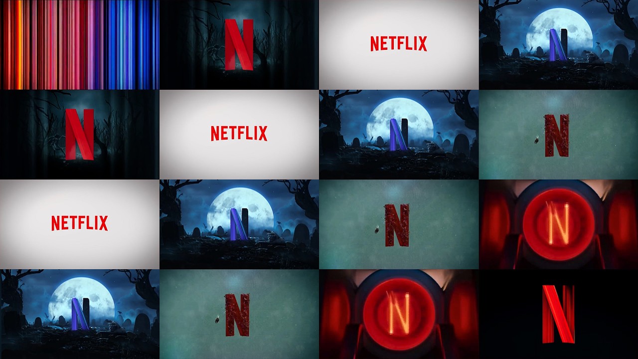 Netflix Intros Evolution All Logo Variants (Sponsored By Preview 2 Effect) Pt1
