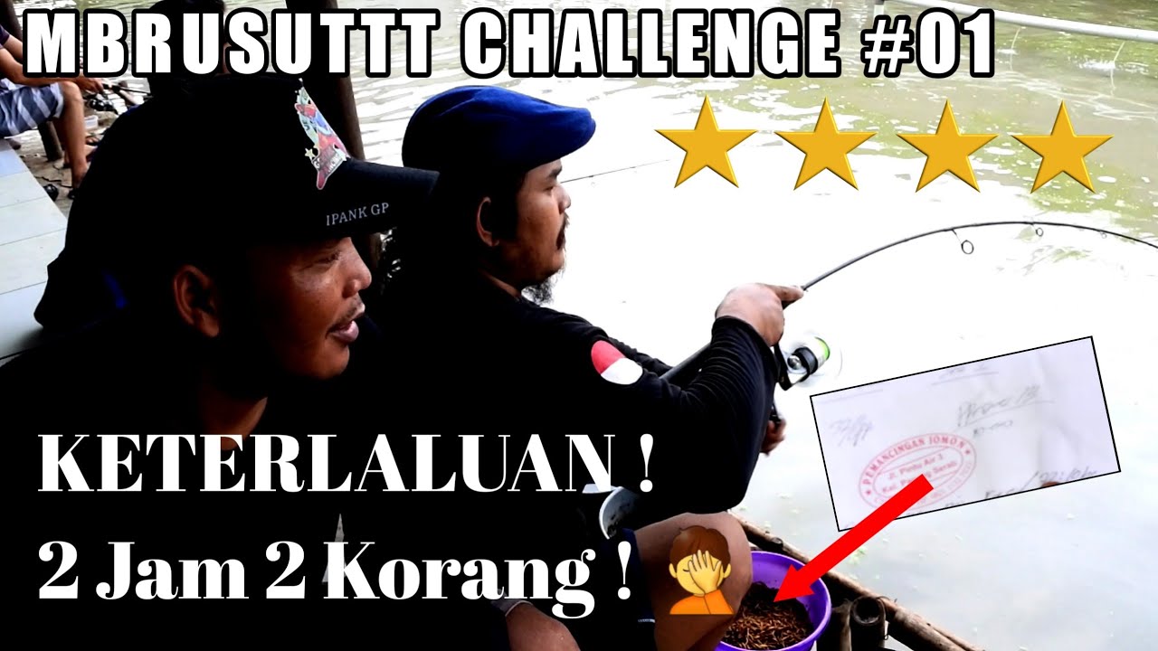 NIH UMPAN MBRUSUTTT NYA KETERLALUAN ! || 2 JAM 2 KORANG 72 KG || NYA AJI FALS FISHING !