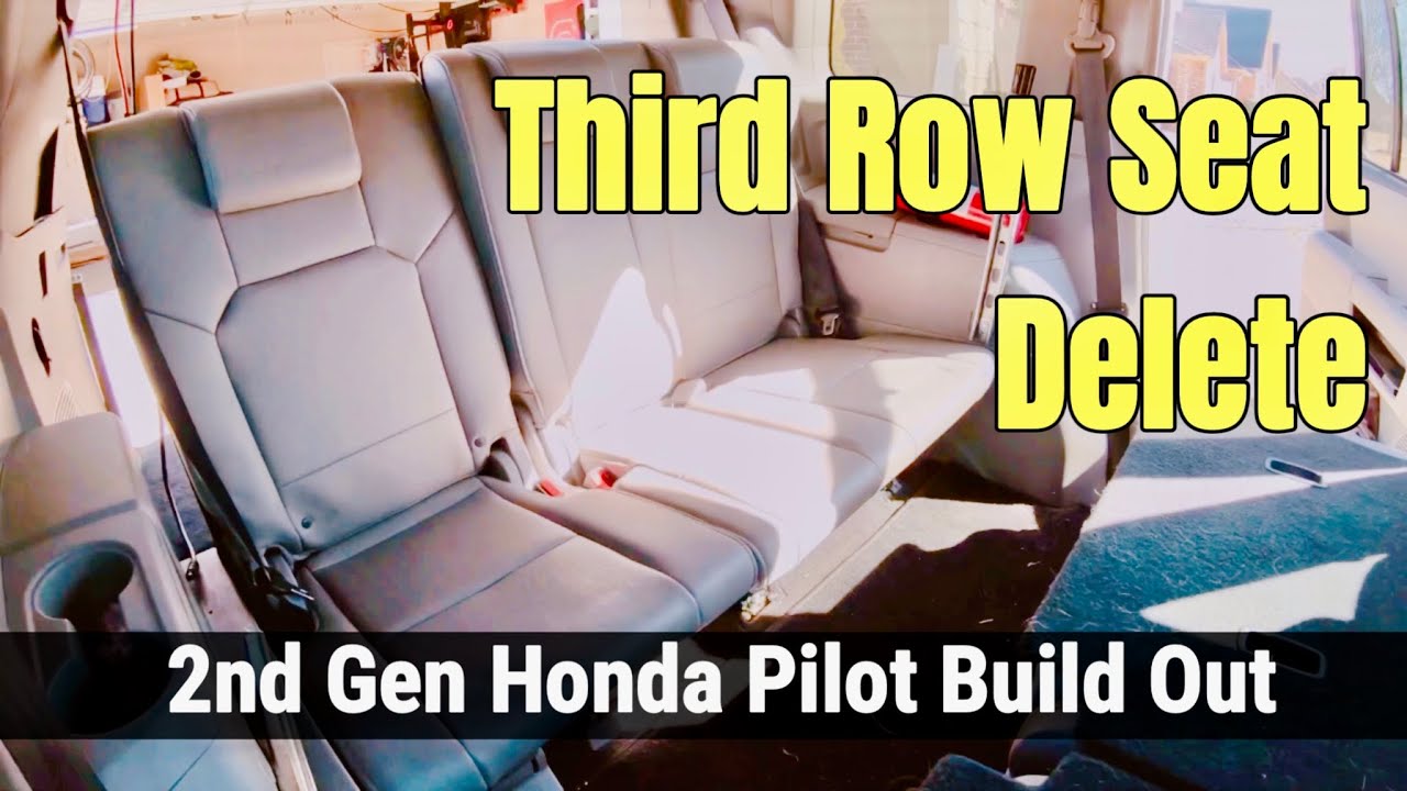 Third Row Seat Delete #3rdrowseating #2ndgenhondapilot
