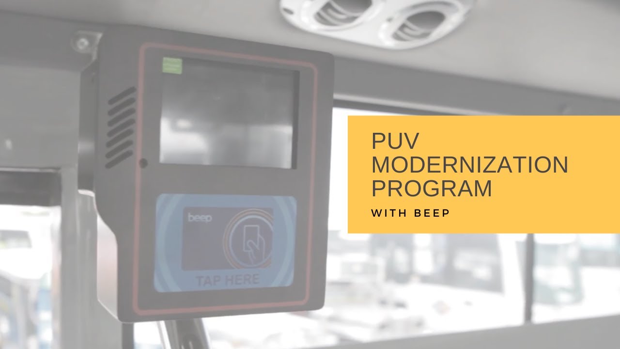 beep&trade; Supports The PUV Modernization Program