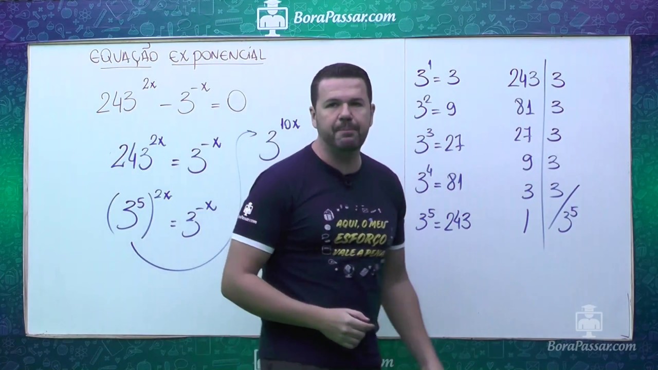 Exercício extra de exponencial