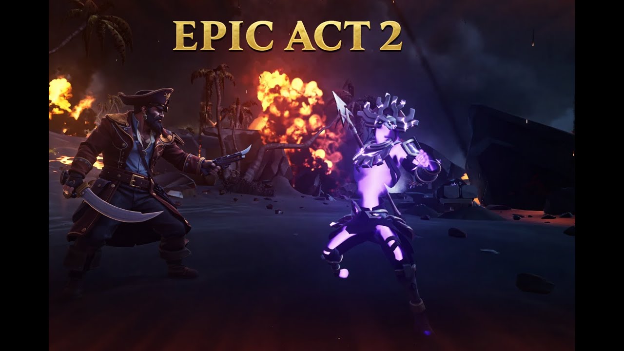 🔴ACT 2 Adventure in SOT  ! #cosban #ytlivestream #seaofthieveslivestream #seaofthieves #multiplayer