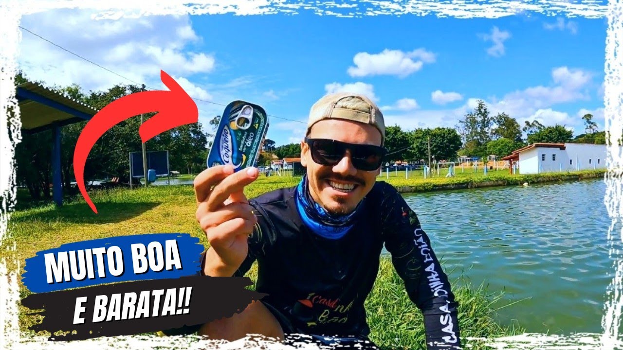 COMO FAZER UMA MASSA DE SARDINHA PARA PESCAR!