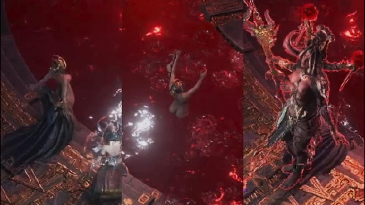 Path of Exile 2 Atziri Disrobing Animation In Game Cutscene