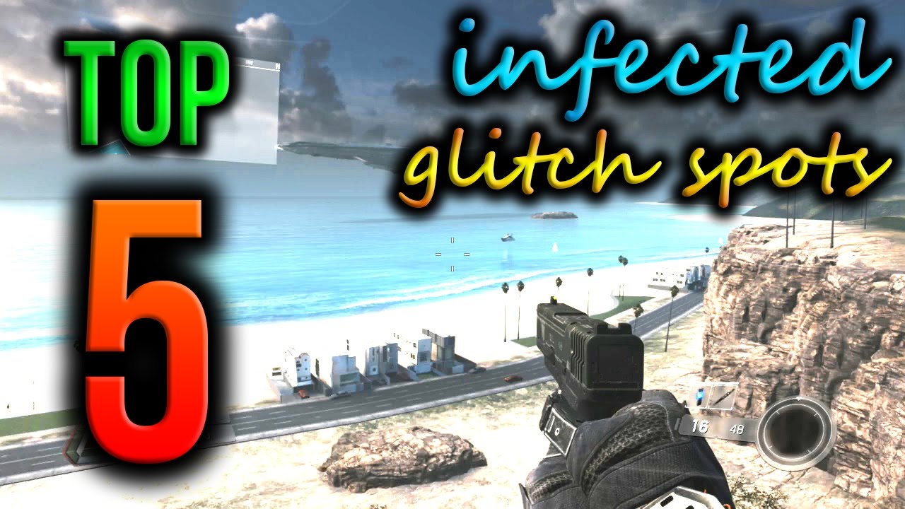Infinite Warfare - Top 5 Best INFECTED Glitch Spots