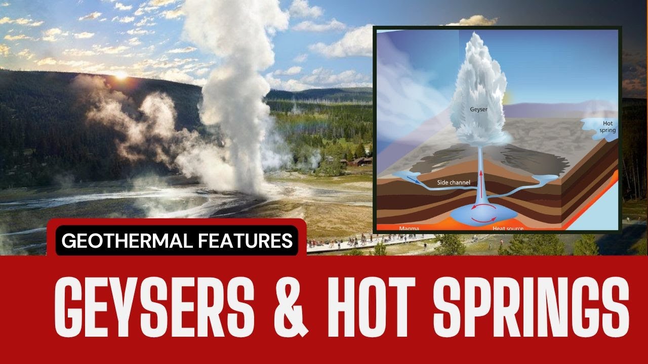 What is the Difference Between Geysers and Hot Springs l Geothermal Features l Geography
