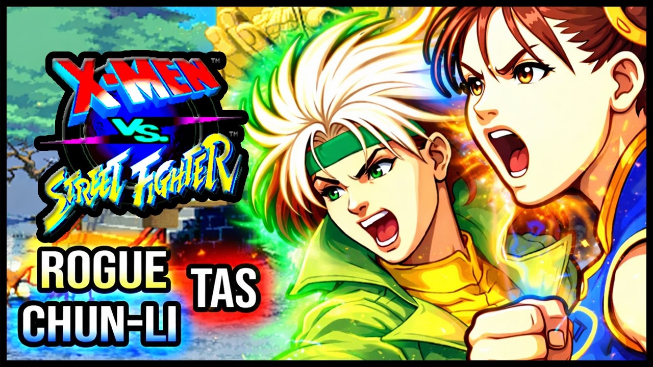 【TAS】X-MEN VS STREET FIGHTER - ROGUE & CHUN-LI (ALPHA CLOTHING)